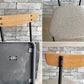 アクメファニチャー ACME Furniture グランビュー GRANDVIEW ダイニングチェア ファブリック仕様 グレー 2脚セット オーク材 アイアン脚  A ●