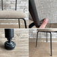 アクメファニチャー ACME Furniture グランビュー GRANDVIEW ダイニングチェア ファブリック仕様 グレー 2脚セット オーク材 アイアン脚  A ●