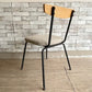 アクメファニチャー ACME Furniture グランビュー GRANDVIEW ダイニングチェア ファブリック仕様 グレー 2脚セット オーク材 アイアン脚  B ●