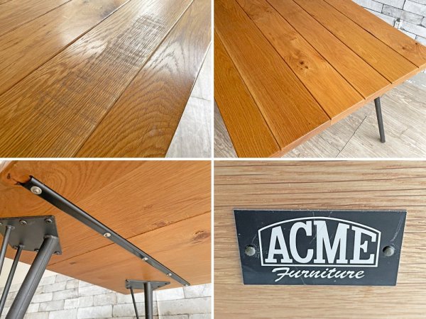 アクメファニチャー ACME Furniture グランビュー GRANDVIEW オーク無垢材 ダイニングテーブル W150 ●