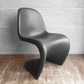 ヴィトラ vitra パントンチェア Panton Chair ブラック ヴァーナー・パントン Verner Panton スタッキングチェア スペースエイジ ミッドセンチュリー ♪