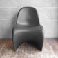 ヴィトラ vitra パントンチェア Panton Chair ブラック ヴァーナー・パントン Verner Panton スタッキングチェア スペースエイジ ミッドセンチュリー ♪