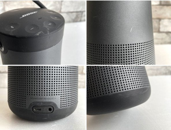 ボーズ BOSE サウンドリンク SoundLink リボルブプラス Revlolve+ Bluetooth ポータブル スピーカー チャージクレードル付き ブラック B ●