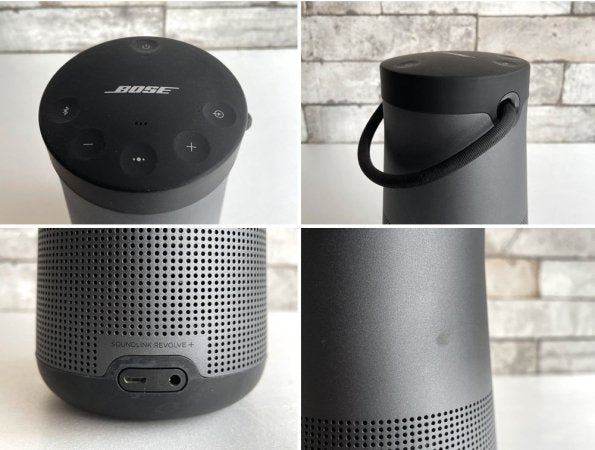 ボーズ BOSE サウンドリンク SoundLink リボルブプラス Revlolve+ Bluetooth ポータブル スピーカー チャージクレードル付き ブラック A ●