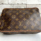 ルイヴィトン LOUIS VUITTON コンピエーニュ23 モノグラム クラッチバッグ セカンドバッグ M51847 廃番 made in France  現状品 ●