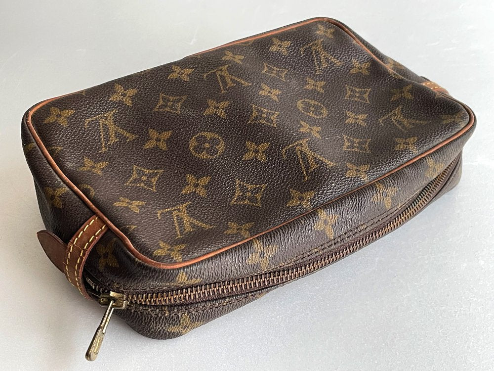 ルイヴィトン LOUIS VUITTON コンピエーニュ23 モノグラム クラッチバッグ セカンドバッグ M51847 廃番 made in France  現状品 ●