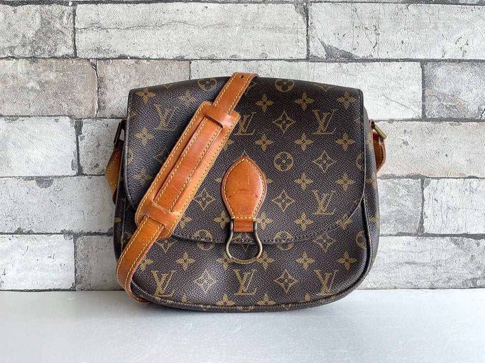 ルイヴィトン LOUIS VUITTON サンクルー モノグラム ショルダーバッグ M51242 廃番 made in France  現状品 ●