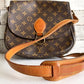 ルイヴィトン LOUIS VUITTON サンクルー モノグラム ショルダーバッグ M51242 廃番 made in France  現状品 ●