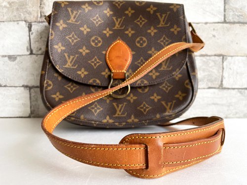 ルイヴィトン LOUIS VUITTON サンクルー モノグラム ショルダーバッグ M51242 廃番 made in France  現状品 ●