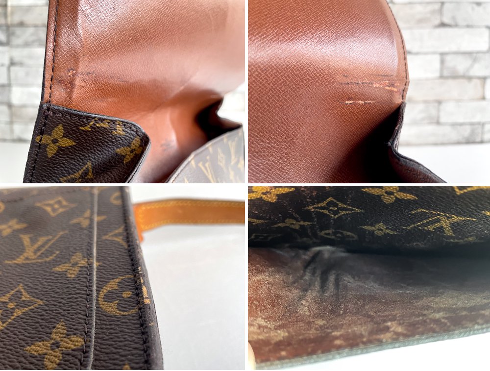 ルイヴィトン LOUIS VUITTON サンクルー モノグラム ショルダーバッグ M51242 廃番 made in France  現状品 ●