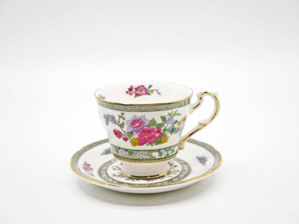 パラゴン PARAGON ツリーオブカシミール TREE of KASHMIR カップ＆ソーサー C/S 金彩 ボーンチャイナ 英国食器 B ●