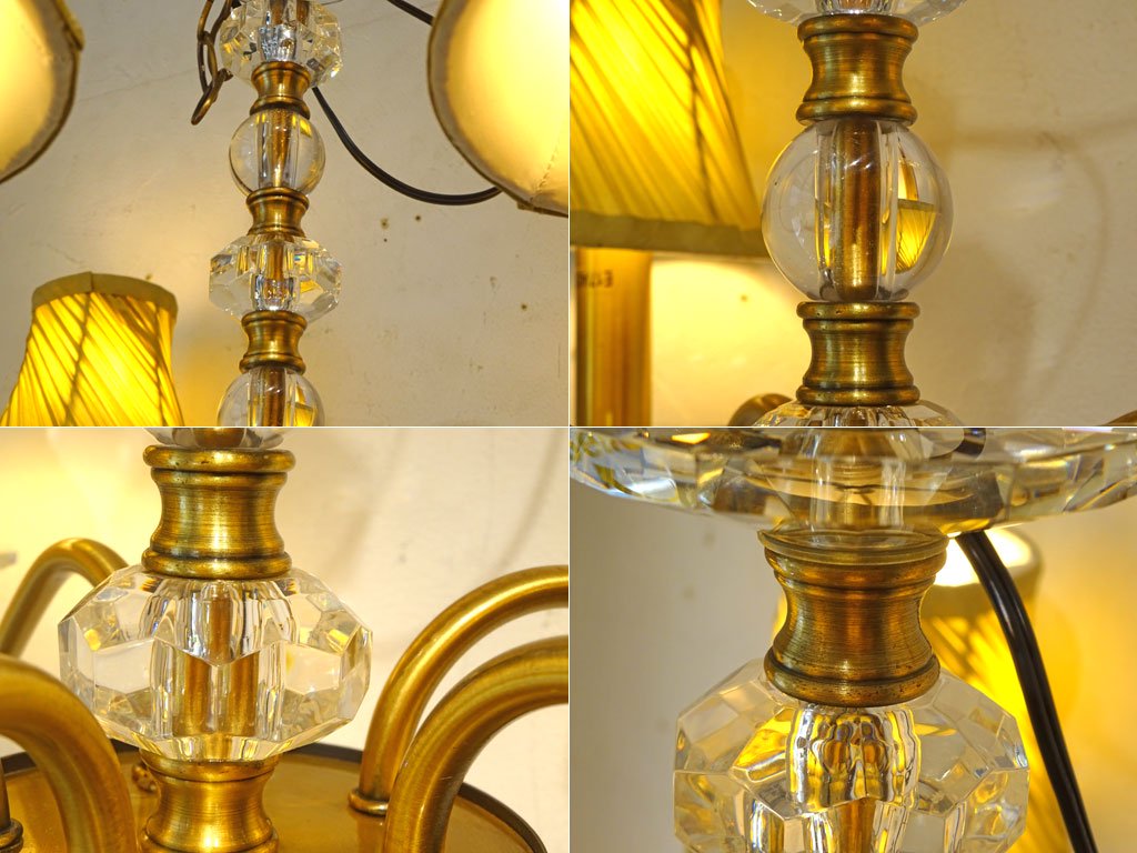 ロイヤルドルトン ライティング ROYAL DOULTON LIGHTING イザベラ 5アーム シャンデリア ISABELLA 5 ARM CEILING FITTING 15万円 廃盤 ★