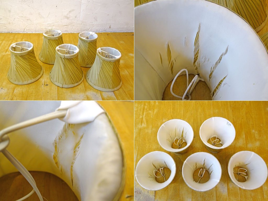 ロイヤルドルトン ライティング ROYAL DOULTON LIGHTING イザベラ 5アーム シャンデリア ISABELLA 5 ARM CEILING FITTING 15万円 廃盤 ★