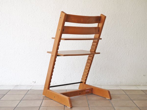 ストッケ STOKKE トリップトラップ TRIPP TRAPP ベビーチェア キッズチェア チェリー S/N3～ ノルウェー 北欧家具 ◇