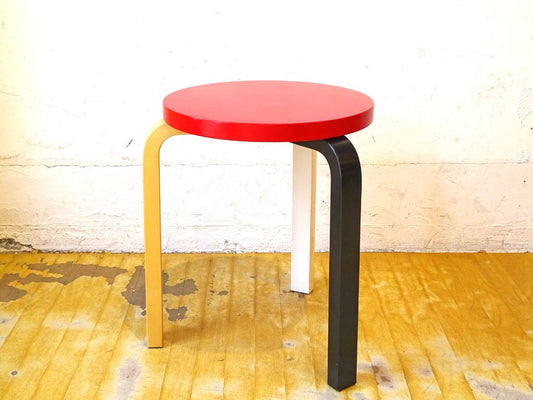 アルテック artek スツール60 stool60 アルヴァ・アアルト 80周年記念 限定モデル マイク・メレー デザイン ★