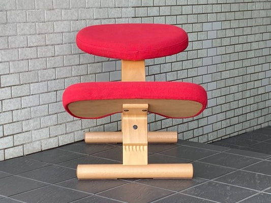 サカモトハウス SAKAMOTO HOUSE リボ Rybo バランスイージー Balance Easy レッド バランスチェア 学習椅子 ■