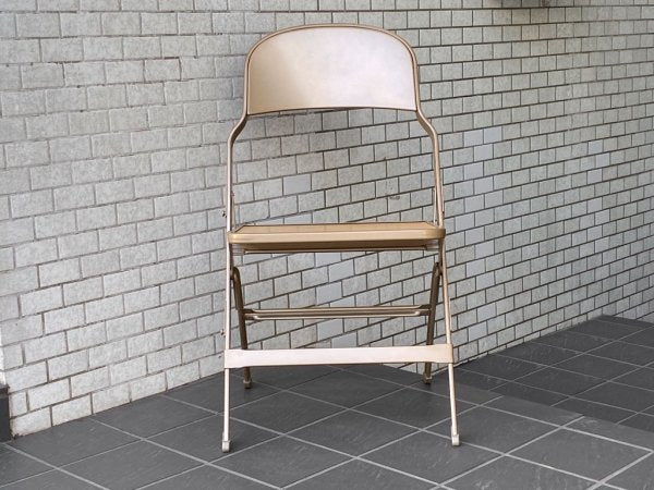 クラリン CLARIN フォールディングチェア ウッドシート WOOD SEAT FOLDING CHAIR 折畳 USA 米国 P.F.S 取扱 B ■