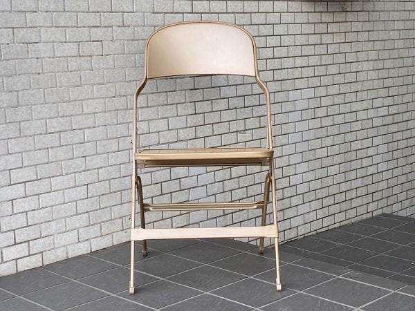 クラリン CLARIN フォールディングチェア ウッドシート WOOD SEAT FOLDING CHAIR 折畳 USA 米国 P.F.S 取扱 A ■