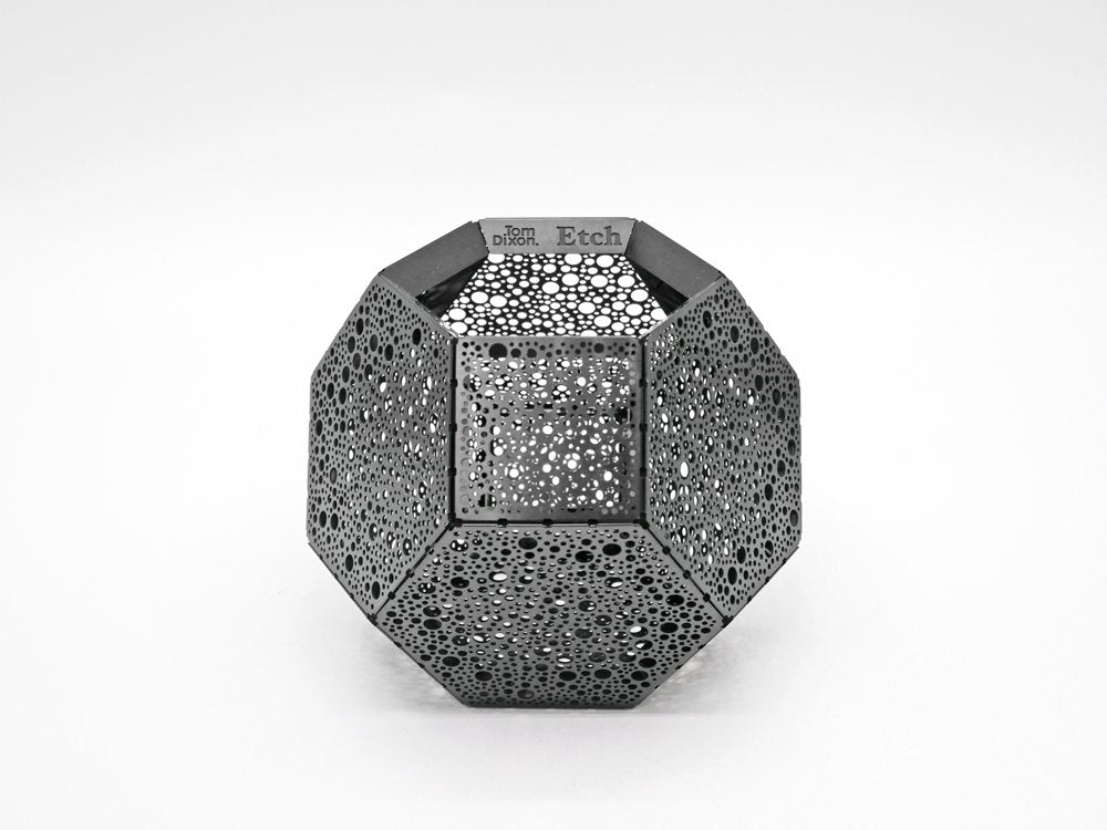 トムディクソン Tom Dixon エッチ ETCH ティーライトホルダー TEA LIGHT HOLDER ドット DOT ブラック 箱付 ●