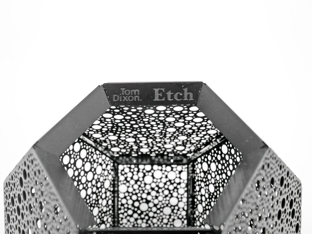 トムディクソン Tom Dixon エッチ ETCH ティーライトホルダー TEA LIGHT HOLDER ドット DOT ブラック 箱付 ●