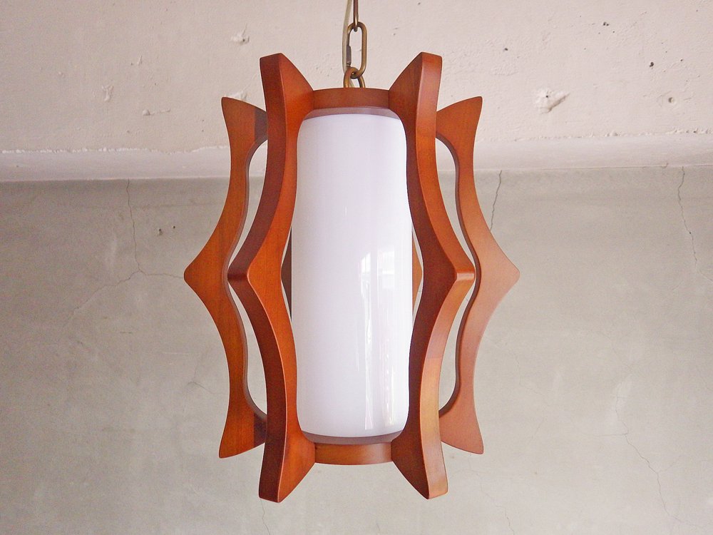 アクメファニチャー ACME Furniture エルソルランプ EL SOL LAMP ペンダントランプ ウォールナット ビンテージスタイル 廃番希少♪
