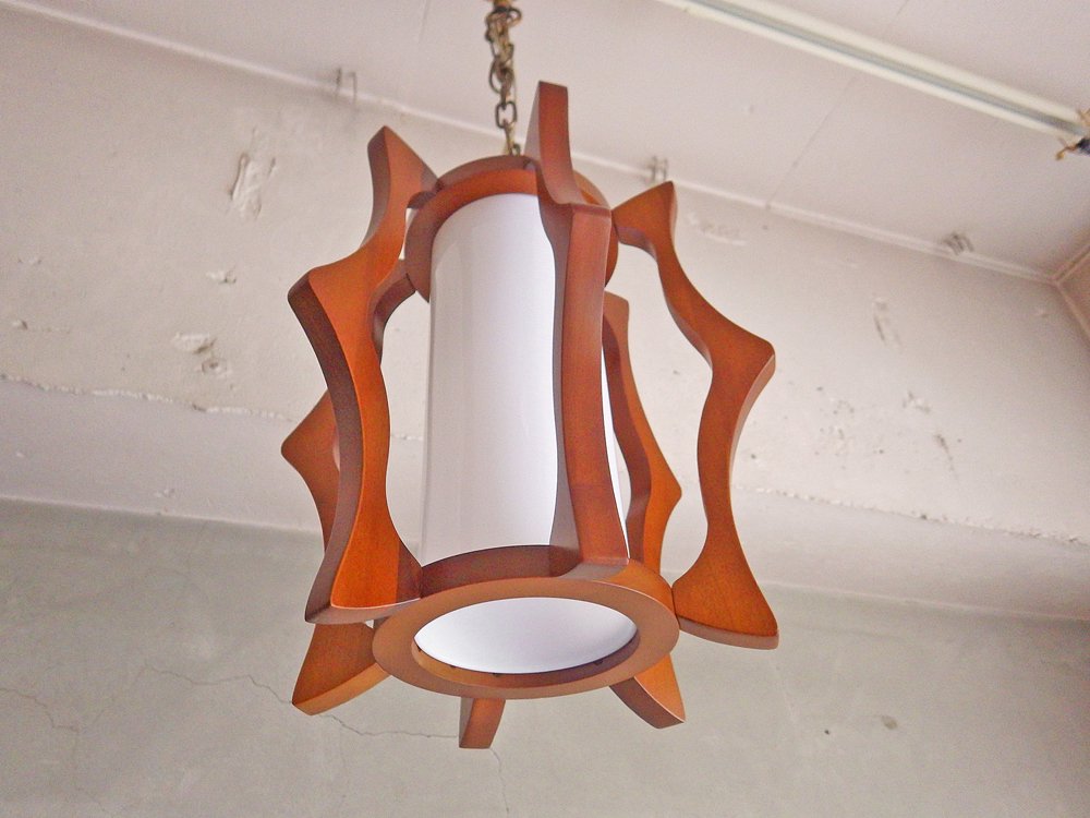 アクメファニチャー ACME Furniture エルソルランプ EL SOL LAMP ペンダントランプ ウォールナット ビンテージスタイル 廃番希少♪
