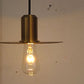 ニューライトポタリー NEW LIGHT POTTERY バレットフラットシェード 鋳物 削り出し真鍮 Bullet flat shade150 brass ペンダントライト★