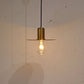 ニューライトポタリー NEW LIGHT POTTERY バレットフラットシェード 鋳物 削り出し真鍮 Bullet flat shade150 brass ペンダントライト★