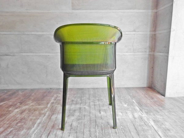 カルテル Kartell パピルス PAPYRUS アームチェア オリーブグリーン ロナン＆エルワン・ブルレック Ronan ＆ Erwan Bouroullec 定価￥50,400- ♪