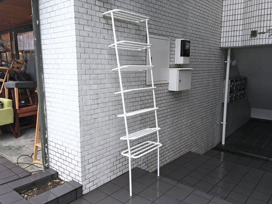 デュエンデ DUENDE ウォールラック WALL RACK 壁掛け シェルフ 7段 スチール ホワイト H180cm SEMPRE取扱い 定価:\30,800- ■