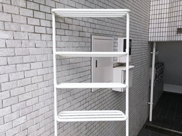 デュエンデ DUENDE ウォールラック WALL RACK 壁掛け シェルフ 7段 スチール ホワイト H180cm SEMPRE取扱い 定価:\30,800- ■