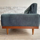 パシフィックファニチャーサービス Pacific furniture service スタンダードC STANDARD C 2PW 2人掛けソファ HL Navy 定価236,500円 現状品 ●