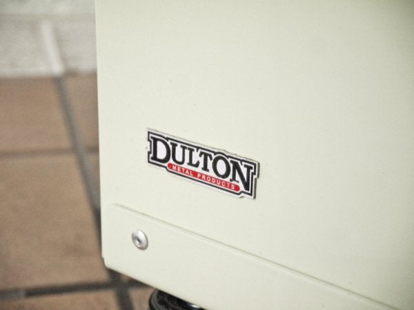 ダルトン DULTON 4 TIER TAPERED メタルシェルフ アイボリー オープンシェルフ キャスター スチール インダストリアルデザイン ◇