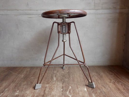 ダルトン DULTON クリッパー 2 CLIPPER II バースツール BAR STOOL RAW 回転昇降式 ビンテージスタイル 工業系デザイン COMPANY LIMITED ♪