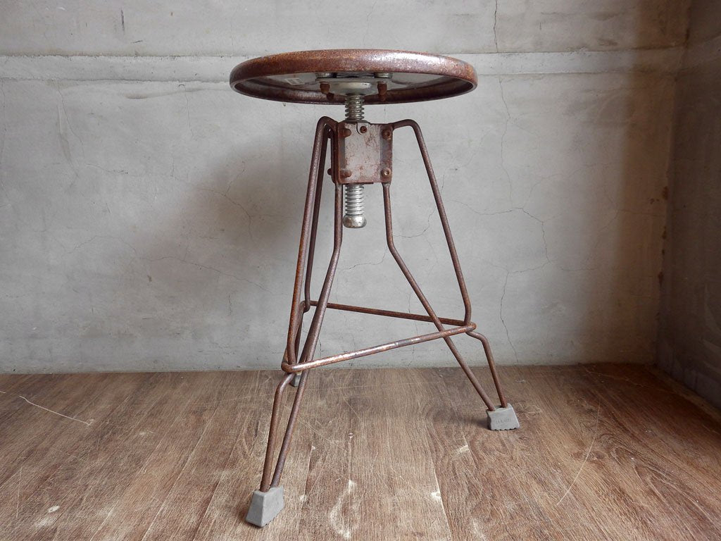 ダルトン DULTON クリッパー 2 CLIPPER II バースツール BAR STOOL RAW 回転昇降式 ビンテージスタイル 工業系デザイン COMPANY LIMITED ♪