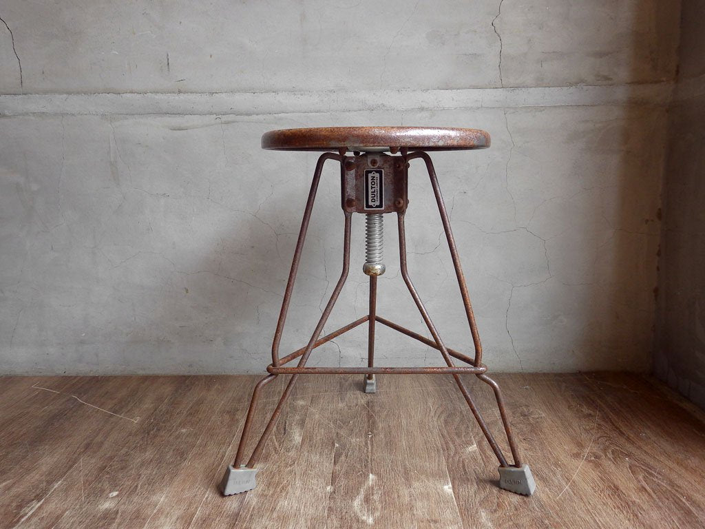 ダルトン DULTON クリッパー 2 CLIPPER II バースツール BAR STOOL RAW 回転昇降式 ビンテージスタイル 工業系デザイン COMPANY LIMITED ♪