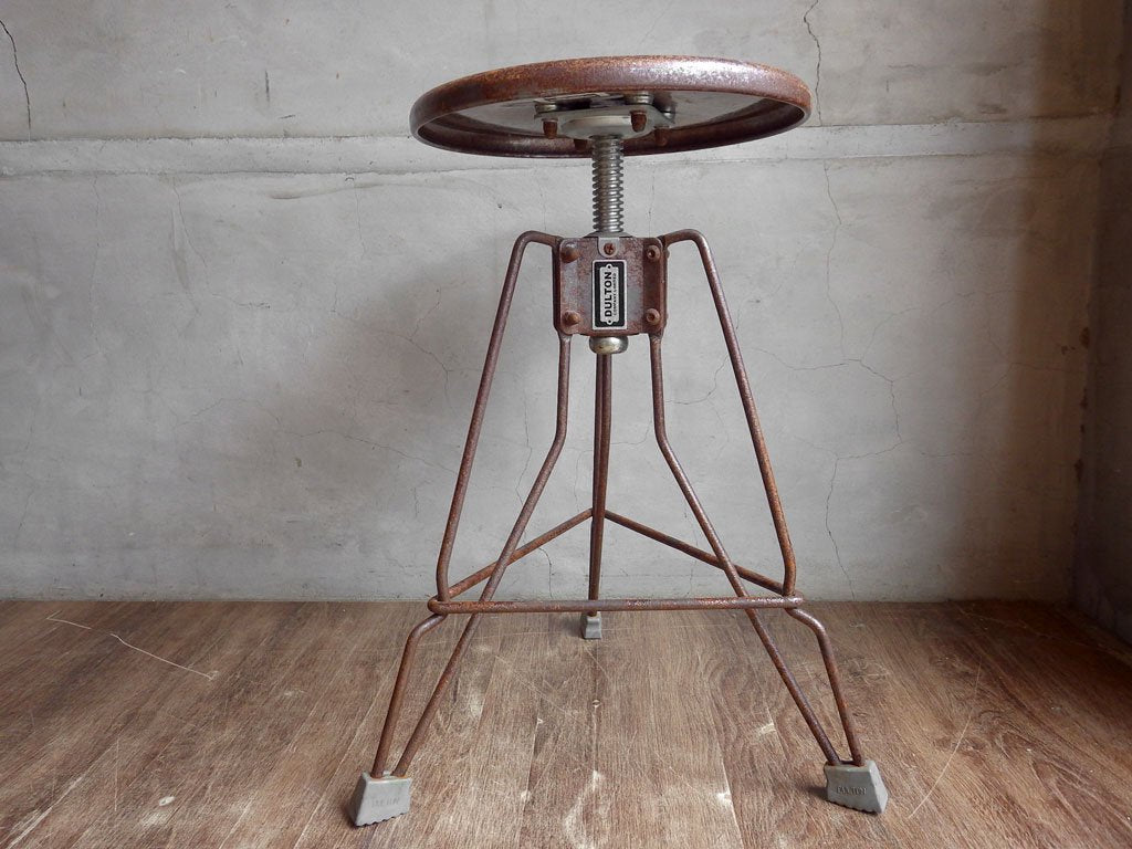 ダルトン DULTON クリッパー 2 CLIPPER II バースツール BAR STOOL RAW 回転昇降式 ビンテージスタイル 工業系デザイン COMPANY LIMITED ♪