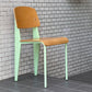 ジャン・プルーヴェ Jean Prouve スタンダードチェア Standard chair オーク材 ナチュラル グリーン リプロダクト ■