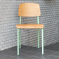 ジャン・プルーヴェ Jean Prouve スタンダードチェア Standard chair オーク材 ナチュラル グリーン リプロダクト ■