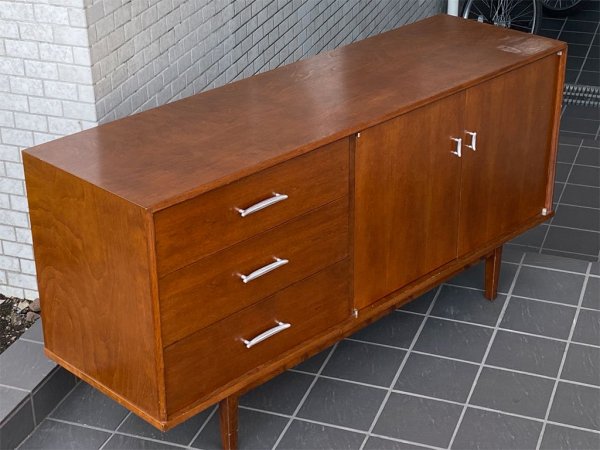 パシフィックファニチャーサービス PACIFIC FURNITURE SERVICE HDキャビネット HD CABINET Lサイズ サイドボード ビーチ材 ミッドセンチュリー P.F.S ■