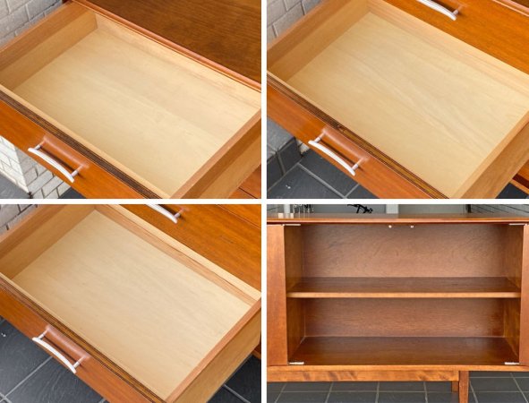 パシフィックファニチャーサービス PACIFIC FURNITURE SERVICE HDキャビネット HD CABINET Lサイズ サイドボード ビーチ材 ミッドセンチュリー P.F.S ■