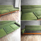 パシフィックファニチャーサービス P.F.S スタンダードC STANDARD C 3シーター ソファ RUG Green 定価284,900円 現状品 ♪