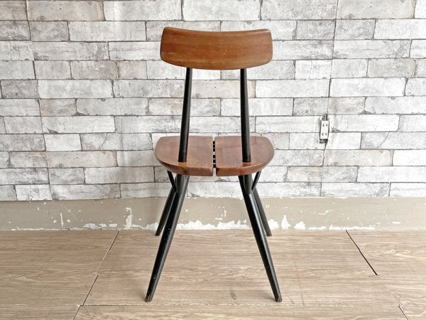 ラウカンプー Laukaan puu ピルッカ チェア pirkka chair ダイニングチェア パイン材 イルマリ・タピオヴァーラ 1950-60s フィンランド 北欧ビンテージ 希少 B ●