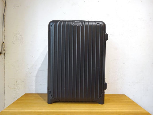 リモワ RIMOWA サルサ SALSA スーツケース キャリーケース 黒 マットブラック 32リットル 機内持込可 2輪 軽量 2.9? 美品 TSAロック ★