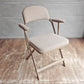 クラリン CLARIN フォールディングアームチェア FOLDING CHAIR WITH ARM フルクッション ベージュ PFS取扱 
 ♪