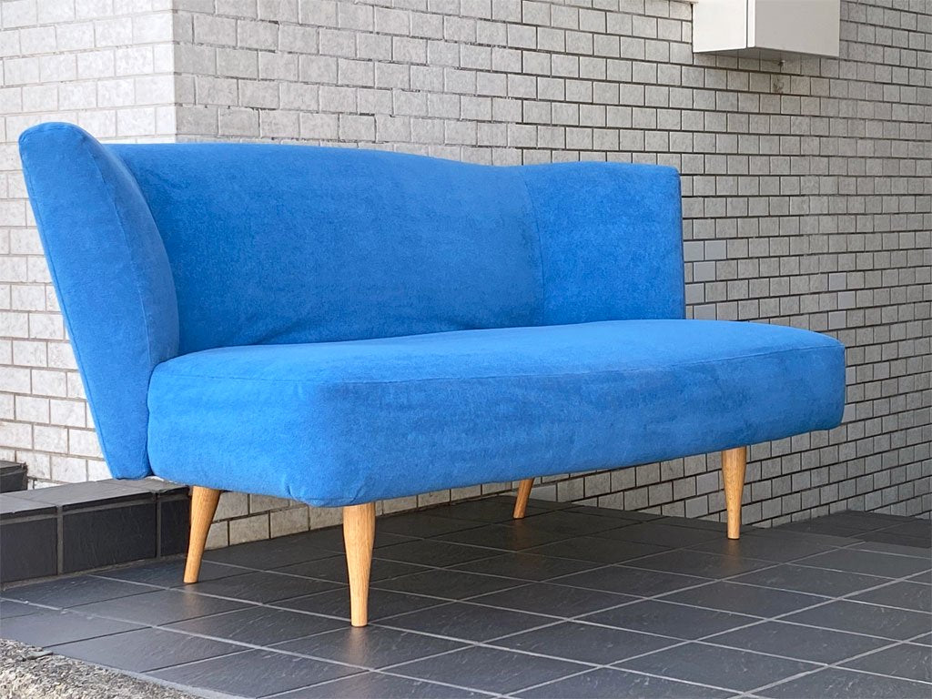 イデー IDEE カイソファ KAI SOFA ターコイズ 2シーター 岡嶌要 オーガニックデザイン 定価16.5万円 ■