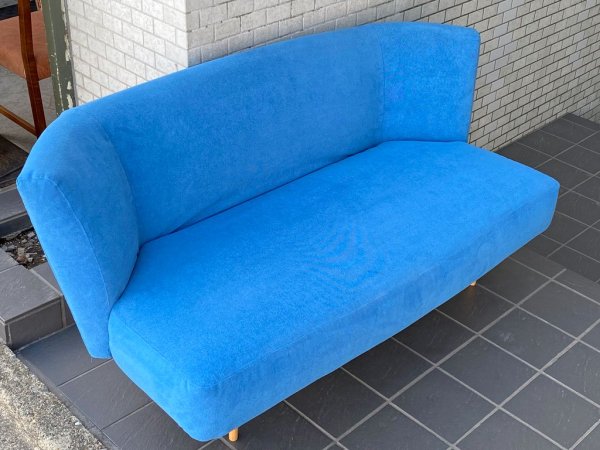 イデー IDEE カイソファ KAI SOFA ターコイズ 2シーター 岡嶌要 オーガニックデザイン 定価16.5万円 ■