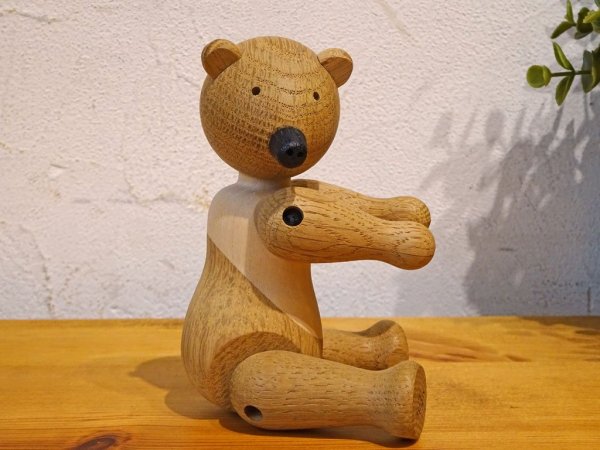 カイボイスン Kay Bojesen ベアー The Bear 木製オブジェ 現行品 デンマーク 木製 クマ おもちゃ 知育玩具 フィギュリン ★