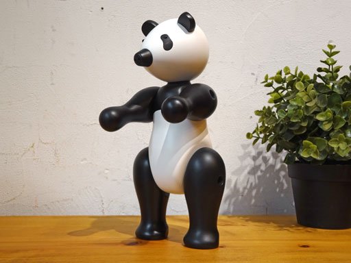 カイボイスン Kay Bojesen パンダ PANDA BEAR Mサイズ 木製オブジェ 北欧 デンマーク H25cm 知育玩具 木製フィギュリン ★