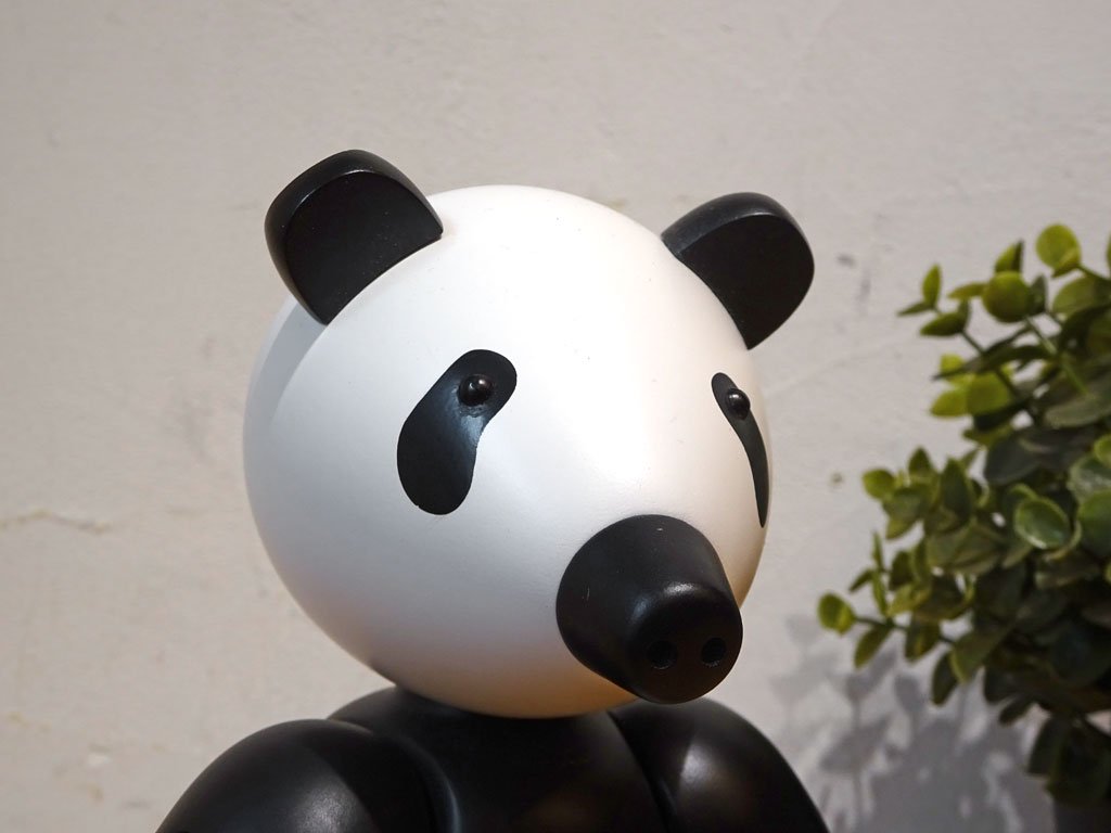 カイボイスン Kay Bojesen パンダ PANDA BEAR Mサイズ 木製オブジェ 北欧 デンマーク H25cm 知育玩具 木製フィギュリン ★